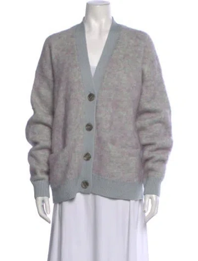 Pre-owned Acne Studios V-neck Sweater In Multi