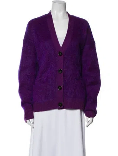 Pre-owned Acne Studios V-neck Sweater In Multi