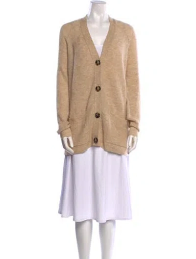 Pre-owned Acne Studios V-neck Sweater In Neutral