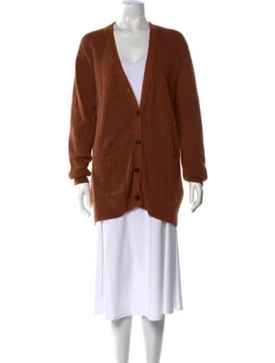 Pre-owned Acne Studios V-neck Sweater In Neutral