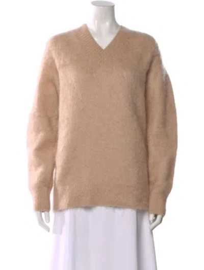 Pre-owned Acne Studios V-neck Sweater In Neutral