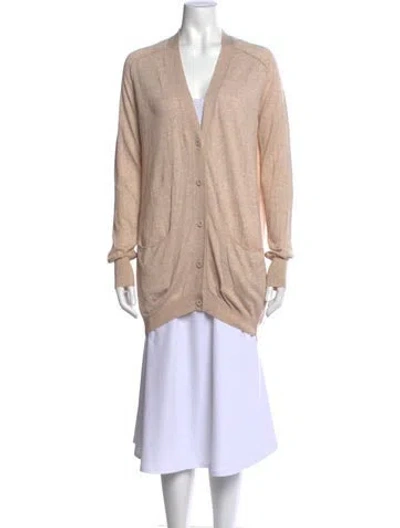 Pre-owned Acne Studios V-neck Sweater In Neutral
