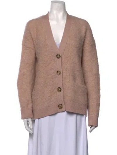 Pre-owned Acne Studios V-neck Sweater In Neutrals