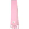 Acne Studios Volly Alpaca & Wool Blend Fringe Scarf