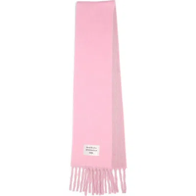 Acne Studios Volly Alpaca & Wool Blend Fringe Scarf