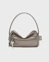 Acne Studios Väska Camero Party Taupe In Brown