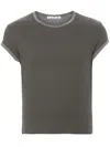 Acne Studios Waffle T-shirt In Grey