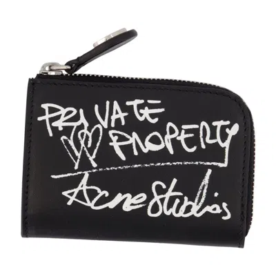 Acne Studios Wallet -  - Leather - Black