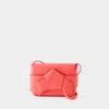 Acne Studios Wallet On Chain Musubi -  - Cuir - Rose Électrique In Pink