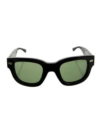 Pre-owned Acne Studios Wayfarer Tinted Sunglasses In Black