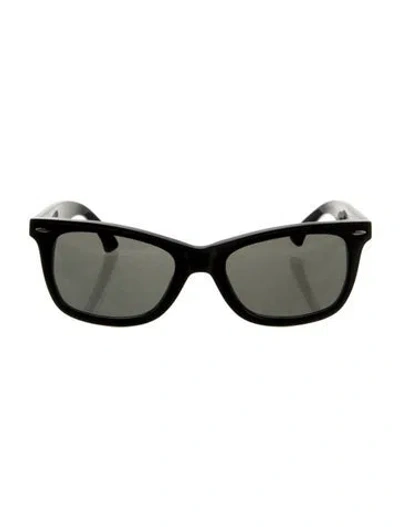 Pre-owned Acne Studios Wayfarer Tinted Sunglasses In Black