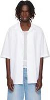 Acne Studios White Button-up Shirt In White