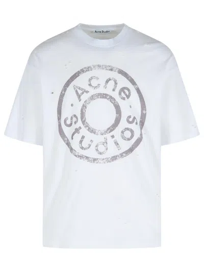 Acne Studios White Cotton Blend T-shirt Men