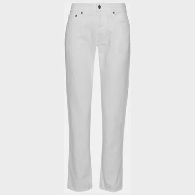 Pre-owned Acne Studios White Denim Jeans S Waist 26