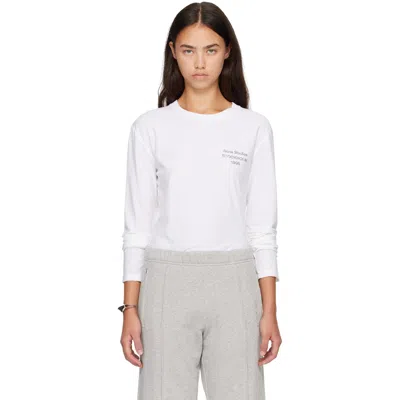 Acne Studios Logo-printed Distressed Cotton And Hemp-blend T-shirt In Multi