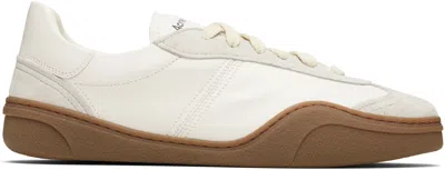 Acne Studios White Lace-up Sneakers