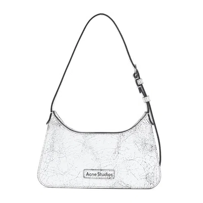 Acne Studios White Leather Bag