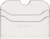 Acne Studios White Leather Card Holder In 100 White