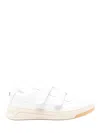 Acne Studios 20mm Steffey Leather Low Top Sneakers In White