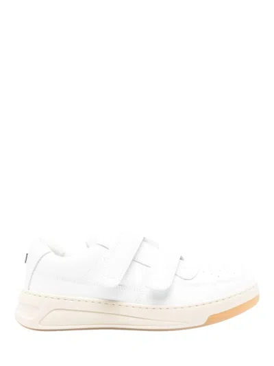 ACNE STUDIOS WOMEN WHITE LEATHER SNEAKERS, 7.5 LUXURY SNEAKERS FOR WOMEN DARVEYS