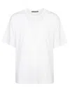 Acne Studios Logo-patch Short-sleeve T-shirt In White