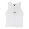 Acne Studios Ebot Tech Tank Top In White