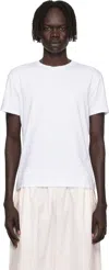 Acne Studios White Regular Fit T-shirt