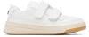 Acne Studios White Velcro Strap Sneakers