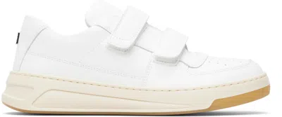 Acne Studios White Velcro Strap Sneakers