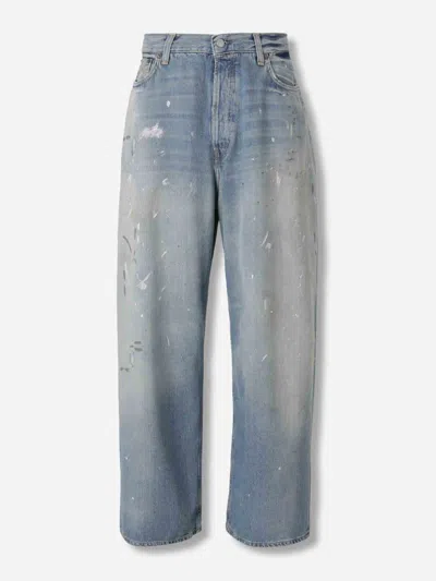 Acne Studios Wide Jeans In Blue