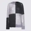 Acne Studios Wide-knit Mesh Shirt In Grey