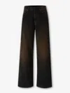 Acne Studios Wide Leg Corduroy Trousers In Brown