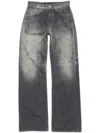 Acne Studios 2021f Regular Fit Jeans Black In Multi