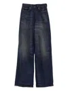 Acne Studios Wide-leg Denim Jeans In Blue