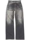Acne Studios 2021f Regular Fit Jeans Black In Gray
