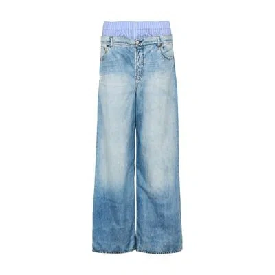 ACNE STUDIOS WIDE LEG JEANS