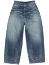 Acne Studios Multi-pocket Jeans In Blau