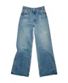 Acne Studios Wide-leg Jeans In Blue