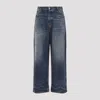 Acne Studios Multi-pocket Jeans In Mid Blue