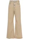Acne Studios Wide-leg Jeans In Neutrals