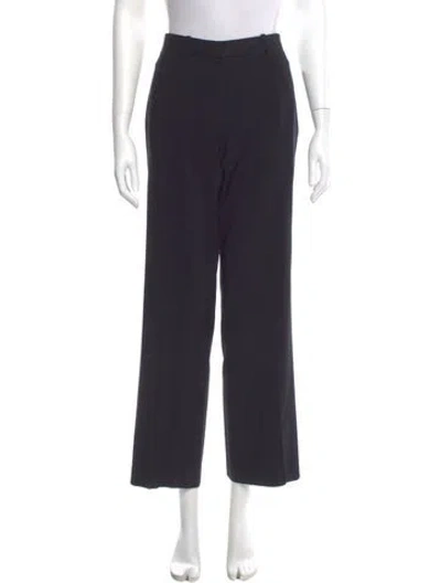Pre-owned Acne Studios Wide Leg Pants In Black