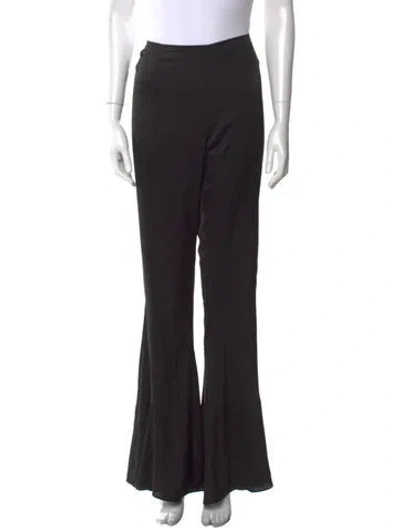 Pre-owned Acne Studios Wide Leg Pants In Black