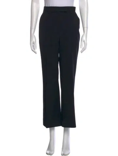 Pre-owned Acne Studios Wide Leg Pants In Black