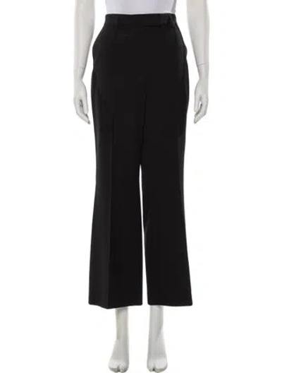 Pre-owned Acne Studios Wide Leg Pants In Black
