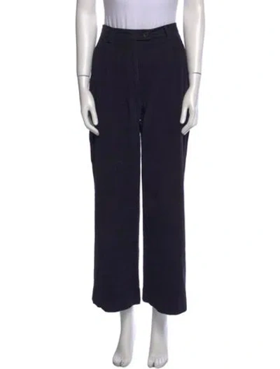 Pre-owned Acne Studios Wide Leg Pants In Black