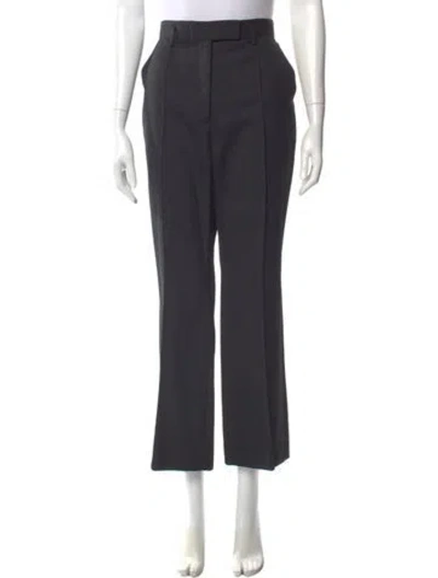 Pre-owned Acne Studios Wide Leg Pants In Black