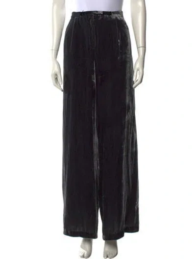 Pre-owned Acne Studios Wide Leg Pants In Black