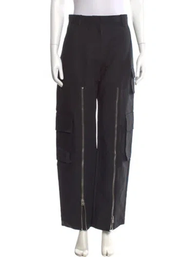 Pre-owned Acne Studios Wide Leg Pants In Black