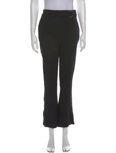 Pre-owned Acne Studios Wide Leg Pants In Black