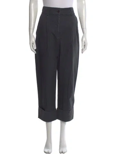Pre-owned Acne Studios Wide Leg Pants In Black